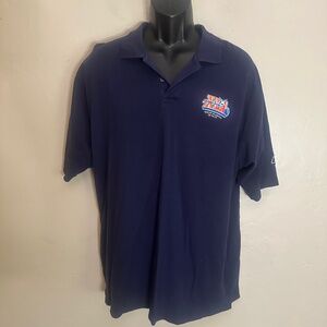 Super Bowl XLI Miami 2/4/07 Embroidered Polo Large Gently worn 100% cotton